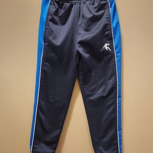 Boys 100% Polyester Navy Blue Jogging Pants (Size 4/5T)